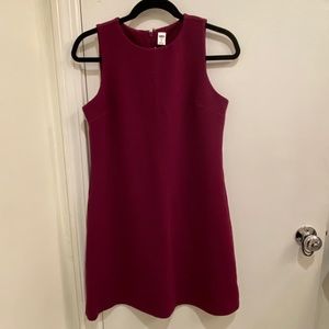 NWT - Old Navy Ponte Knit Maroon Sheath Dress